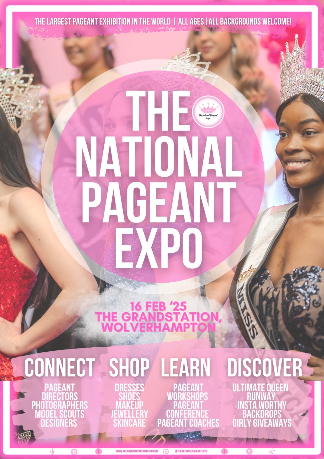 THE NATIONAL PAGEANT EXPO 2025 WILL HOST  MISS ENGLAND AUDITIONS